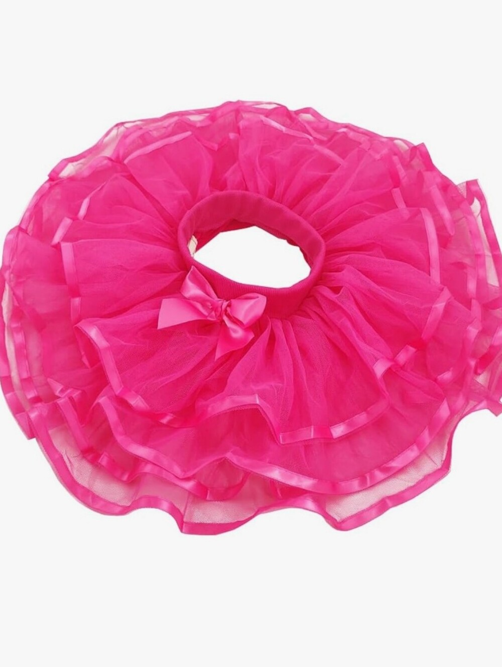 4 Layered Tulle Tutu Skirt for Girls Kids Size:7 - Costumes- Dance